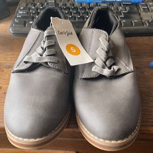Cat & Jack Gray Loafers NWT